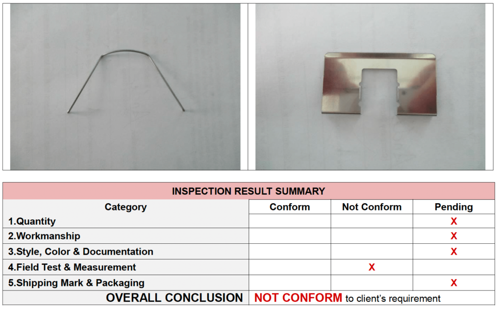 automotive parts inspection